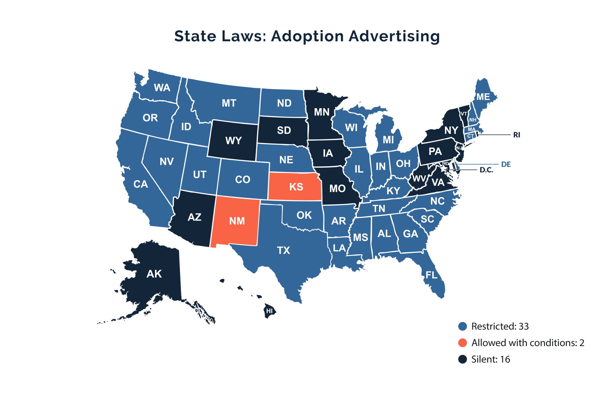 Advertising Laws Map (9.29.23)